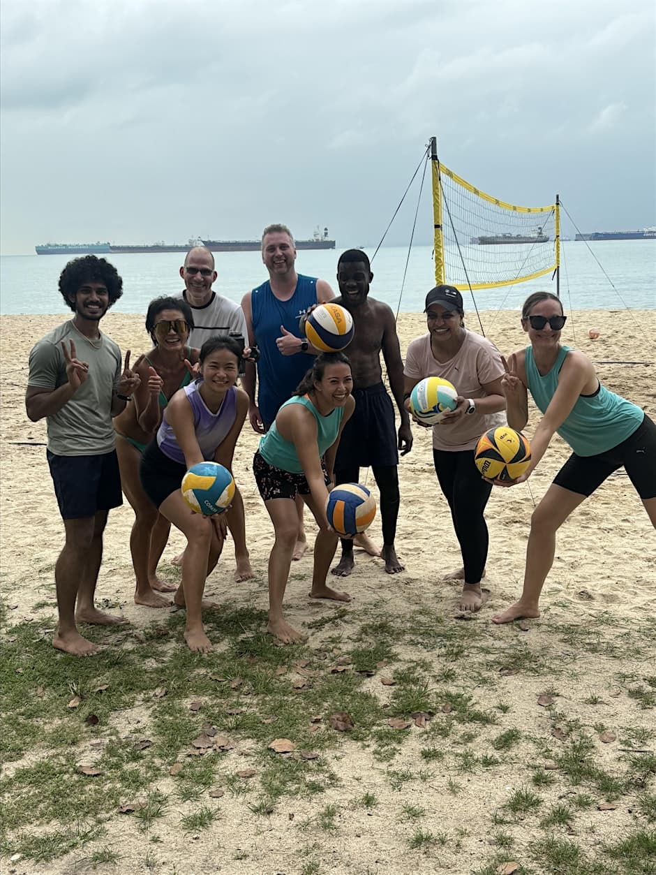 Intermediate Beach Volleyball