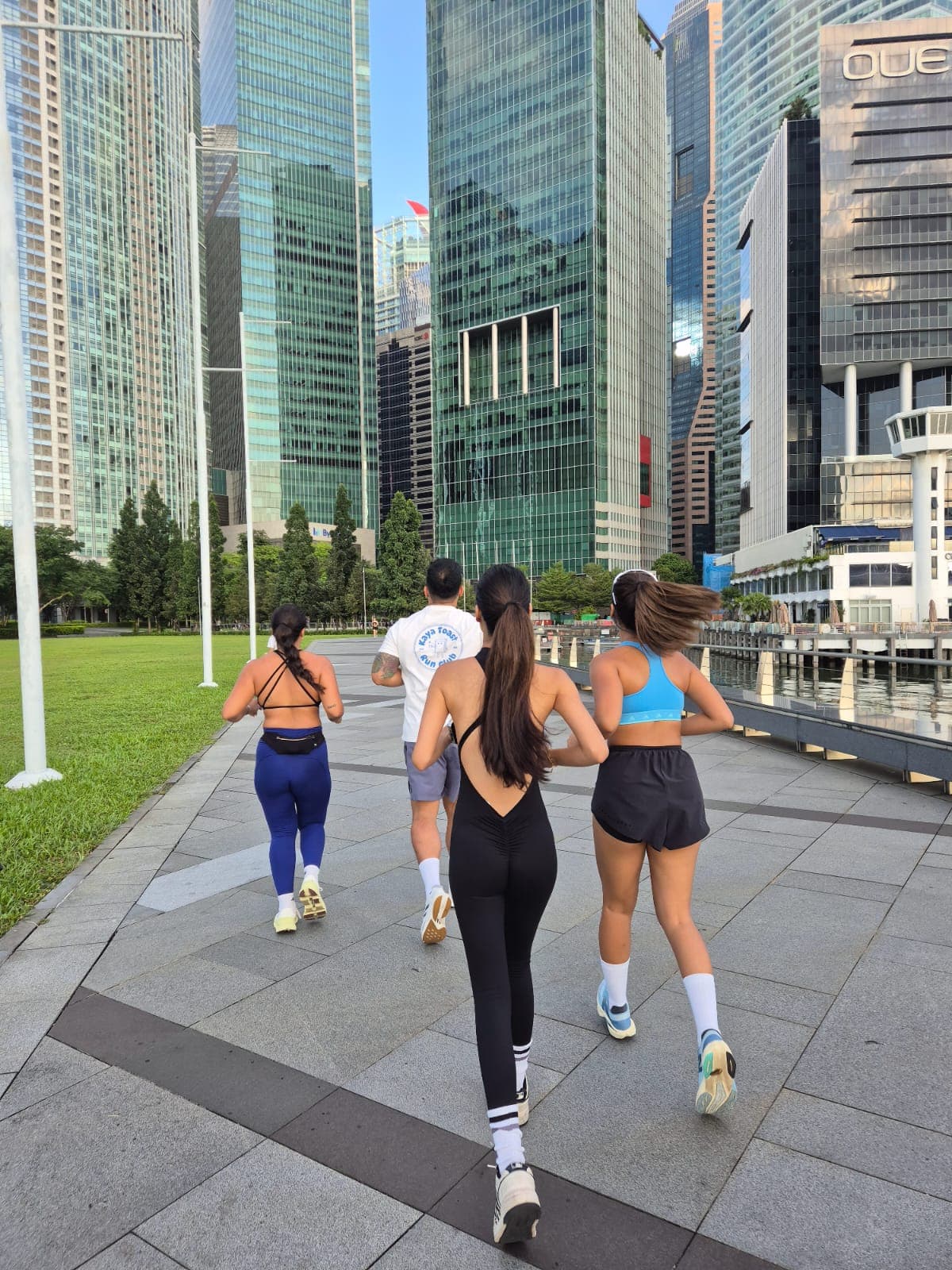 Morning Run In Singapore 